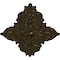 Ekena Millwork Melchor Diamond Ceiling Medallion (Canopies up to 4"), 67 1/4"W x 43 3/8"H x 4"ID x 2"P, Green Gold CM70X43MLGGS - alternate 3